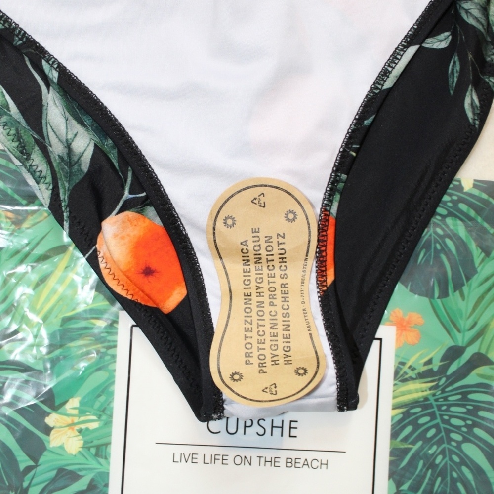 HP 💕 NWT Green and Orange Cupshe One Piece Suit - Picture 6 of 7